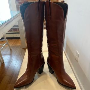 Size 10 Faux Leather Boots